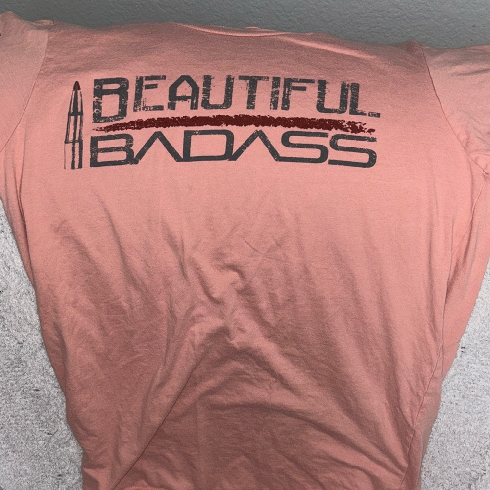Grunt Style juniors large ptp 18” length 26” light pink 100% cotton
